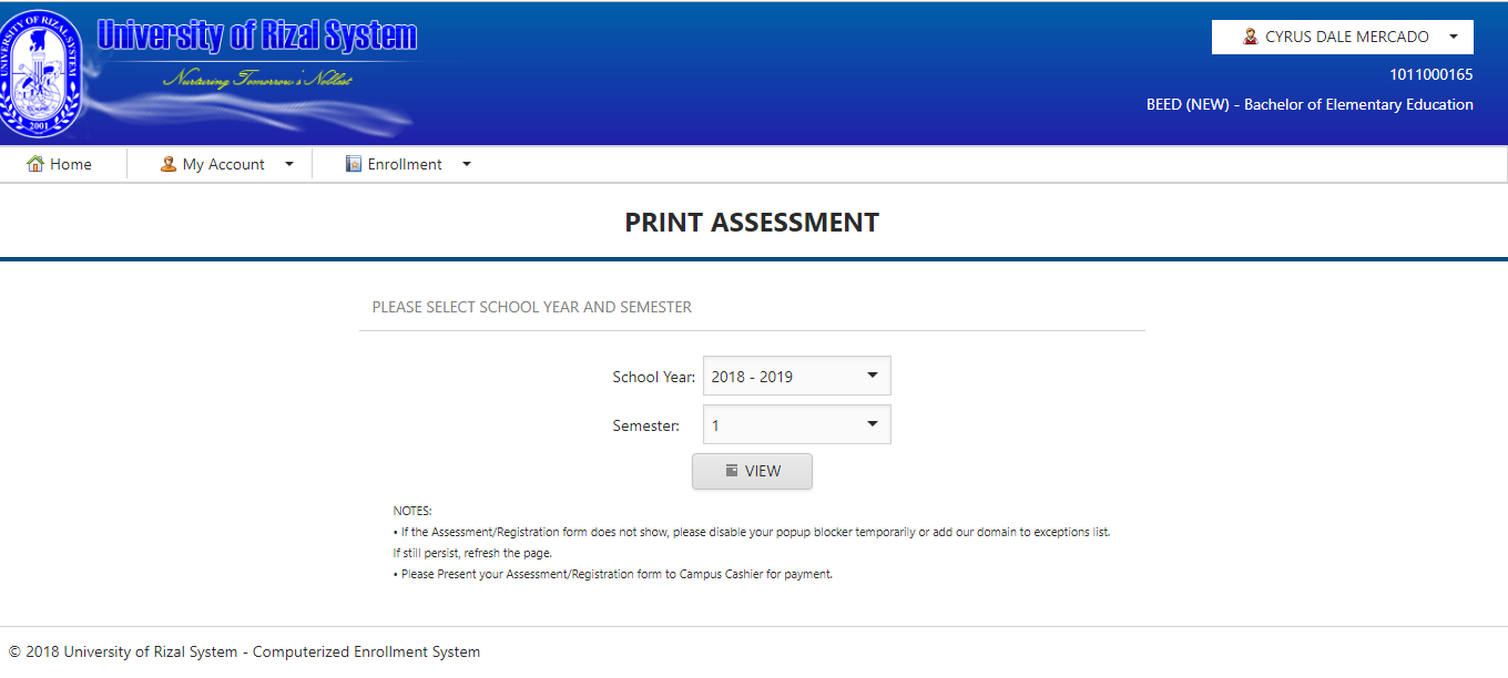 computerized enrollment system