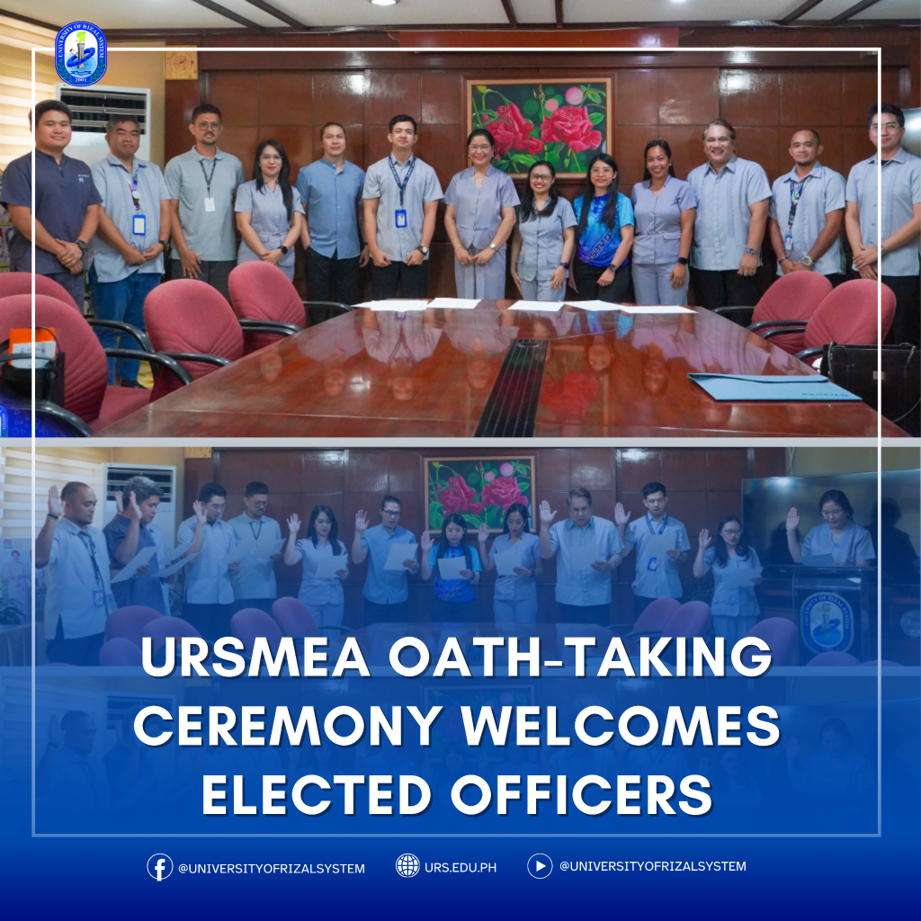 URSMEA Oath-taking Ceremony Welcomes Elected Officers