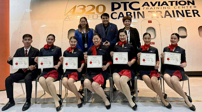 URSAC’s Tourism Studes Dominate FAOP Training at PTC Aviation