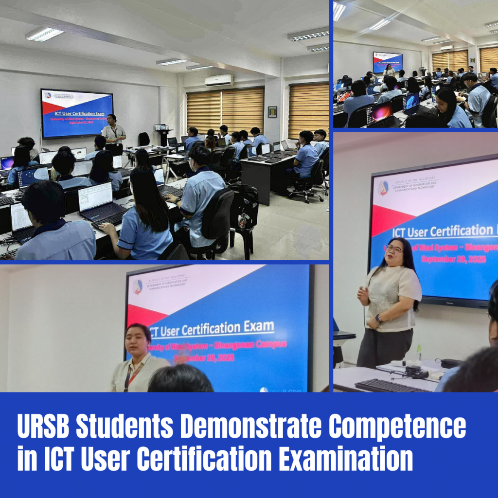 URSB Students Demonstrate Competence in ICT User Certification Examination